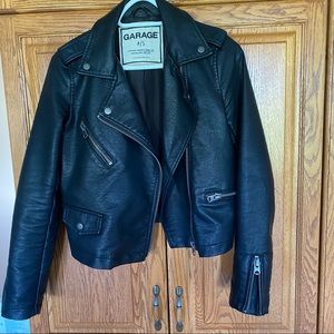 Garage leather jacket